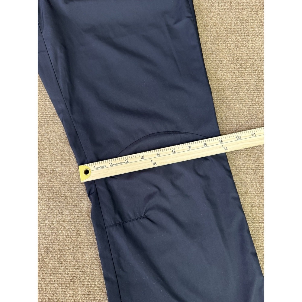 L-RL Lauren Ralph Lauren Active Pants Women 10 Black Performance Zip Pockets - Picture 8 of 16